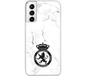 Funda original compatible con Samsung Galaxy S21 Plus - S30 Plus - Cultural Leonesa Escudo negro y fondo marmol