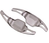 For Chevrolet Camaro 2012 2013 2014 2015 Aluminum Alloy Car Wheel Shift Paddle Shifter Extension 2pcs Car decoration accessories