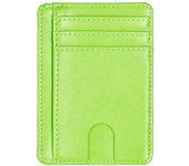 RFID Blocking Wallet Business Card Cover for Case Super Thin Men Leather Credit Card Holder