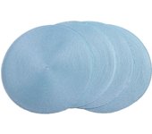 Set of 4 pieces 15inch Round Braided Placemats Table Mats For Kitchen Tables Woven  Non-Slip Place Mats