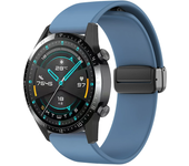 20mm 22mm Watch Strap For Samsung Galaxy watch 6/4/5 pro/classic/3/gear s3 Silicone Magnetic bracelet Huawei watch gt 4 2 3 band