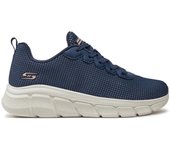 Zapatillas Skechers Bob Flex Mujer Azul