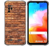 Funda Silicona para Ulefone Armor 12 5G diseño Ladrillo 04 Dibujos
