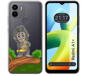 Funda Silicona Transparente para Xiaomi Redmi A1 Plus diseño Mono Dibujos
