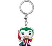 Llavero Pocket POP DC Comics Holiday The Joker ExclusiveFigura  Coleccionable - Idea de Regalo- Mercancia Oficial - Juguetes para Niños y Adultos - Movies Fans - Muñeco para Coleccionistas y Exposición