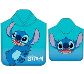 Poncho Toalla Stitch Disney, Licencia 100% Oficial, 55x100 cm, New Import - Kiglam