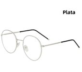 Fashion Anti-Blue Light Metal Glasses Women Men Vintage Round Frame Computer Protection Eyeglasses Ultra Light Eyeglasses