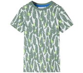 Camiseta Infantil RAW y Verde hiedra Dark 104
