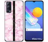 Funda Gel Tpu para Vivo Y52 5G / Y72 5G diseño Mármol 04 Dibujos