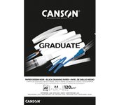 Canson Bloc Graduate A4 Papel de Alta Calidad para Artistas - Encuadernación de Espiral