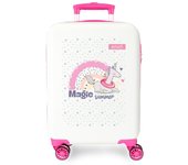 Enso Maleta De Cabina ABS Rígida Magic Summer Blanco
