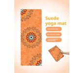 【🏰Corpus Christi】Tapete de yoga - Tapete antideslizante de 6 mm (0.24 pulgadas) de grosor para ejercicio, reversible con impresión prémium, para yoga, pilates y ejercicios en el piso (68 x 24 pulgadas)-regalo de Navidad