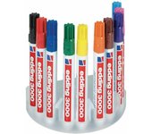 edding 3000 Marcador permanente, punta ojival, 1,5-3 mm 2 UNIDADES VERDE CLARO