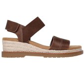 Skechers Bobs Desert Chill - City Scapes Sandalias de cuña para mujer marrones en sintético 86281