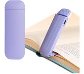 Lámpara de Lectura con Clip, lámpara de Lectura recargable, Luces de Lectura PARA LA Cámara, Luz de Lectura con clip, púrpura Romántico