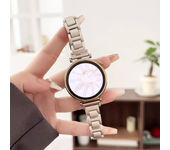 18mm 20mm 22mm Stainless Steel Women Band for Huawei GT4 GT5 41mm 46mm Metal Strap for Samsung Galaxy Watch 7/6/5/4 40mm 44mm FE