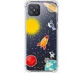 Tumundosmartphone Funda Silicona Antigolpes para Oppo Reno 4Z 5G diseño Espacio Dibujos