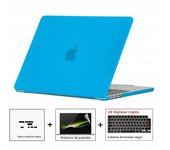 Laptop Case For MacBook Pro 14 M4 2024 Case Model A3112 Case & Dust plug & Screen film & Keyboard Cover Pro 16 M3 M2 Air 13 15.3
