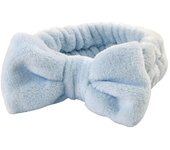 Bow Headband Wristband Set Towel Elastic Soft Washing Face Shower Make Up Yoga Sports Skincare Headband For Women Girls