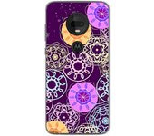 Tumundosmartphone Funda Gel Tpu para Motorola Moto G7 / G7 Plus diseño Radial Dibujos