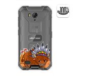 Tumundosmartphone Funda Gel Transparente para Ulefone Armor X6 diseño Bufalo Dibujos