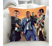 Decorative Cushions for Sofa GTA 5 Pillowcases 40x40 Cushion Covers 45x45 Duplex Printing Pillowcase 40*40 Lounge Chairs Pillows