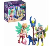 PLAYMOBIL 71236 Aventuras de Ayuma Hada de cristal y Luna con animales 24P71236
