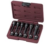 KRAFTWERK KRA 3084 Juego 12 vasos de impacto TORX 1/2", 12 pzas.