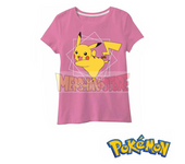 Camiseta niña Pokemon - Pikachu rosa 11 años 146cm - 12 años 152cm Raíz MERCHAN-STORE Camisetas Pokemon