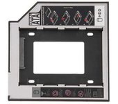 SOPORTE CARCASA CADDY CD DVD PARA DISCO DURO 2.5 2ND SATA 12.7MM UNIVERSAL