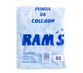 ARISE SHOP-Ram'S Funda de Colchón Punto Madeira Rams 100% Poliéster Cremallera Protección Ácaros Hongos Lavable 80/90/105/135/150 Cm