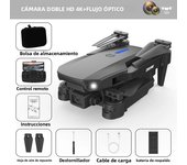 E88pro Drone 4k Professional Drone Optical Flow Dual Camera Aerial Photography Four Axis Aircraft Remote Control Aircraft Toy