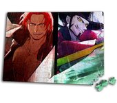 MERCHANDMANIA PUZZLE 300 PIEZAS shanks vs mihawk younkou shichibukai one piece rompecabezas puzle para adulto