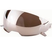 Pantalla de casco de moto District/streetfighter Sv Sun Protector Screen Plateado Mt Helmets