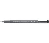 Staedtler - Pigment Liner 308 rotulador de punta fina Fino Negro 1 pieza(s) - 308 03-9 308 03-9