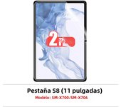 2pcs Pet Screen Protector For Samsung Galaxy Tab S7 Fe S9 Fe A9 Plus S6 Lite S7 S8 S9 A8 Plus Protective Clear Film No Glass