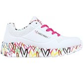 Skechers | Zapatillas Uno Lite Lovey Luv blanco