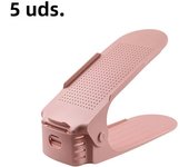 5 adjustable shoe racks for storing shoe artifacts, available in various colors for you to choose from.
