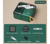 Sewing Box Set Portable and Multifunctional Hand Sewing Storage Box  Mini Travel Household Sewing Box Set Sewing Kit