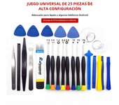 Professional 25 In 1 Repair Tool Kits For iPhone Mobile Phone Screwdriver Tools For Samsung Xiaomi iPad PC Disassemble Hand Kit