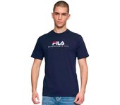FILA Manga Corta HOMBRE verano CAMISETA  FAU0200 BRILL azul marino CALOR DEPORTE