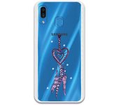 Funda compatible con Samsung Galaxy A30 - Atrapasuenos corazon