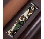 Strap for apple watch band ultra 49mm 44mm 45mm 42mm 41mm 40mm 38mm Camouflage Leather Sport Watchband iwatch 9 8 7 6 5 Se strap