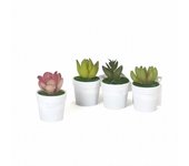 Maceta Gerimport Mini Cactus Cerámica 4.50x4.50x7.50 Cm - Decoración Interior Moderna