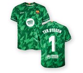 Camiseta Portero FC Barcelona 24-25 - Réplica Oficial para Adulto