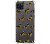 Funda Silicona Antigolpes para Samsung Galaxy A12 diseño Perros 09 Dibujos