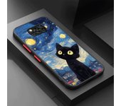 Van Gogh Art Cute Kitty Phone Case for Xiaomi Poco X3 NFC X3 Pro F3 M5 M5s X4Pro 5G X4 GT C40 X5Pro 5G Cover