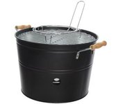 EDM Barbacoa tipo cubo de zinc con parrilla Ø32cm - EDM - 73815 Barbacoa Cocina / Barbacoas Barbacoas