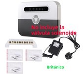 8 Station WiFi Indoor Smart  Sprinkler Controller and solenoid valve Irrigation System Remote Control by Phone Works with Alexa