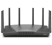 Synology - RT6600ax Router WiFi6 1xWAN 3xGbE 1x2.5Gb router inalámbrico Tribanda (2,4 GHz/5 GHz/5 GHz) Negro RT6600AX